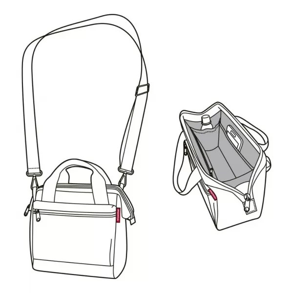  Чанта REISENTHEL ALLROUNDER CROSS MQ7003 ЧЕРЕН 