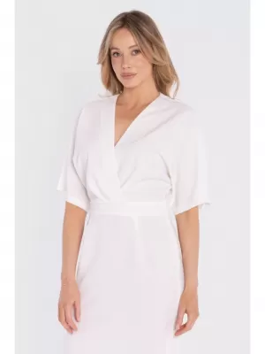 Рокля STYLOVE S434 ЕКРЮ