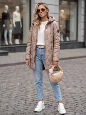Дамско яке DSTREET TY5767 БЕЖОВО