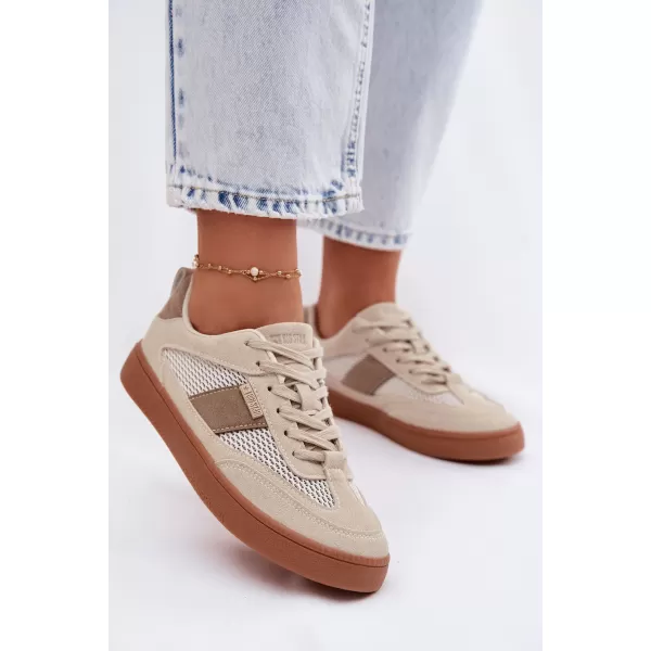  Дамски кецове BIG STAR SHOES TT274759 БЕЖОВО 