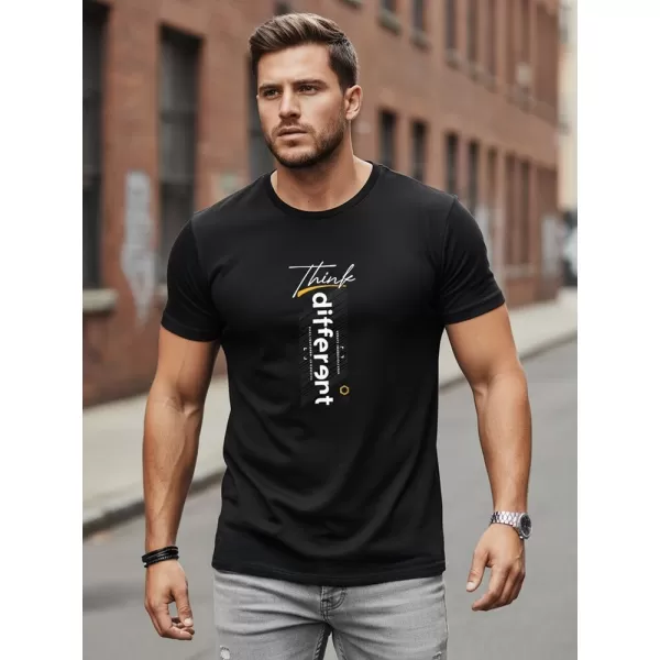  Мъжка тениска DSTREET NX0133R-BK ЧЕРЕН 