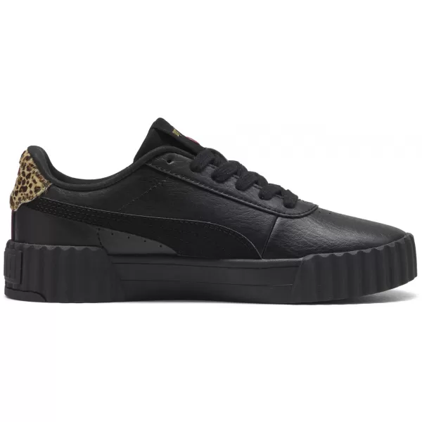  Дамски кецове PUMA CARINA 3.0 ANIMAL FLAIR 402642-02 PUMA BLACK/PUMA GOLD 