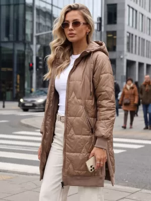 Дамско яке DSTREET TY5811 КАРАМЕЛ
