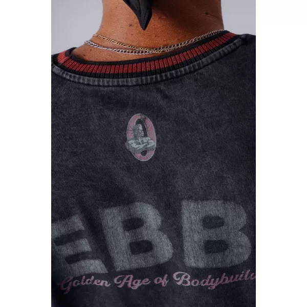  Мъжки тениски NEBBIA OLYMPIA HEAVYWEIGHT COTTON 941 ЧЕРЕН 