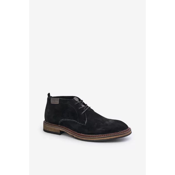  Мъжки обувки BIG STAR SHOES OO174146 ЧЕРЕН 