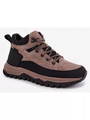 Мъжки зимни боти BIG STAR SHOES UU174247 БЕЖОВО