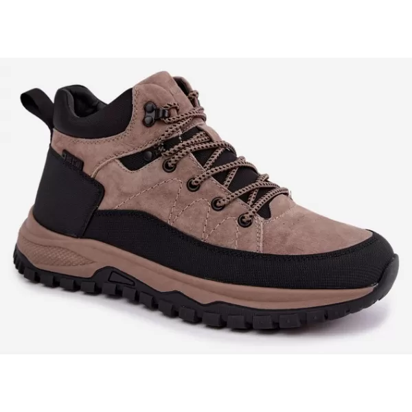  Мъжки зимни боти BIG STAR SHOES UU174247 БЕЖОВО 