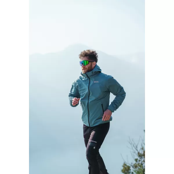  Мъжки водоустойчив мултиспортен панталон NORDBLANC RIDGEWALK NBSPM8325 ЧЕРЕН 