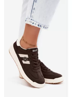 Дамски кецове BIG STAR SHOES UU274024 КАФЯВО/БЕЖОВО