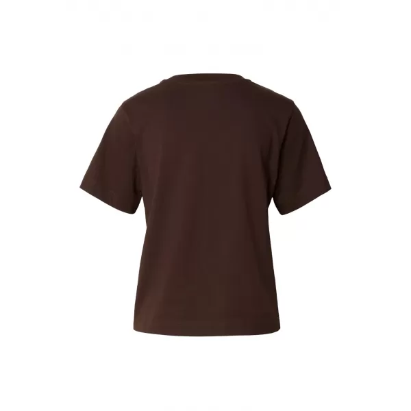  Дамска тениска URBAN CLASSICS TB7494-00075 КАФЯВО 
