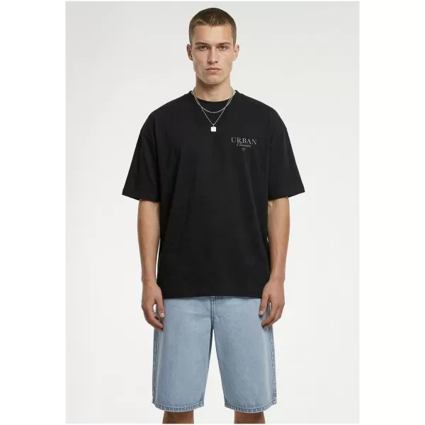  Мъжка тениска URBAN CLASSICS TB8755 ЧЕРЕН 