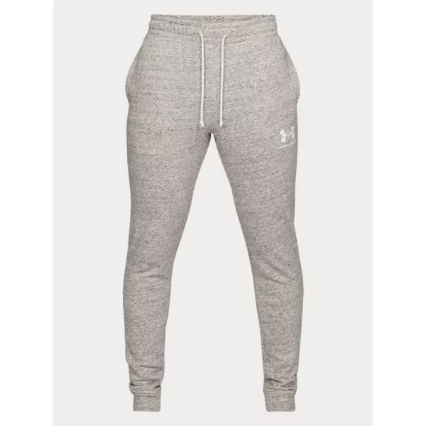  Мъжки спортен панталон UNDER ARMOUR SPORTSTYLE TERRY JOGGER 1329289-112 БЯЛО 