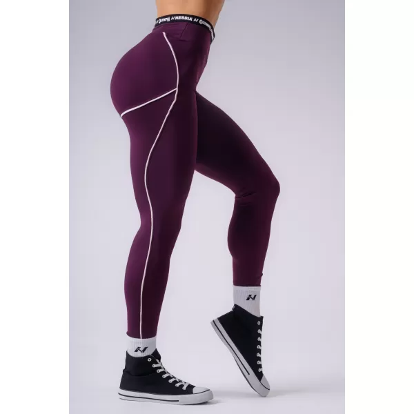  Дамски клин NEBBIA OLYMPIA HIGH-WAIST 935 БОРДО 