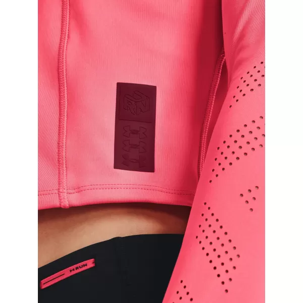  Дамска тениска UNDER ARMOUR UA RUN ANYWHERE LASER LS 1365641-819 РОЗОВО 