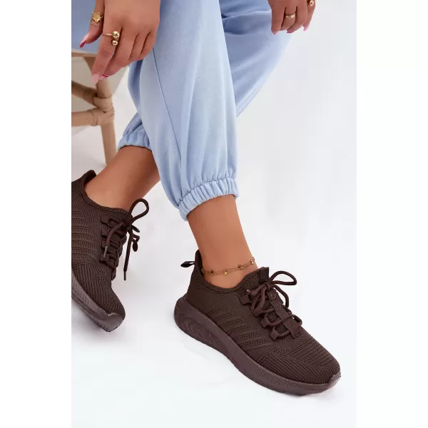  Дамски обувки BIG STAR SHOES UU274055 КАФЯВО/БЕЖОВО 