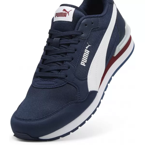  Ботуши PUMA ST RUNNER V4 MESH 39966602 CLUB NAVY/ CLUB NAVY/PUMA БЯЛО/TEAM REGAL ЧЕРВЕНО/ПЛАТИНЕНО СИВО 