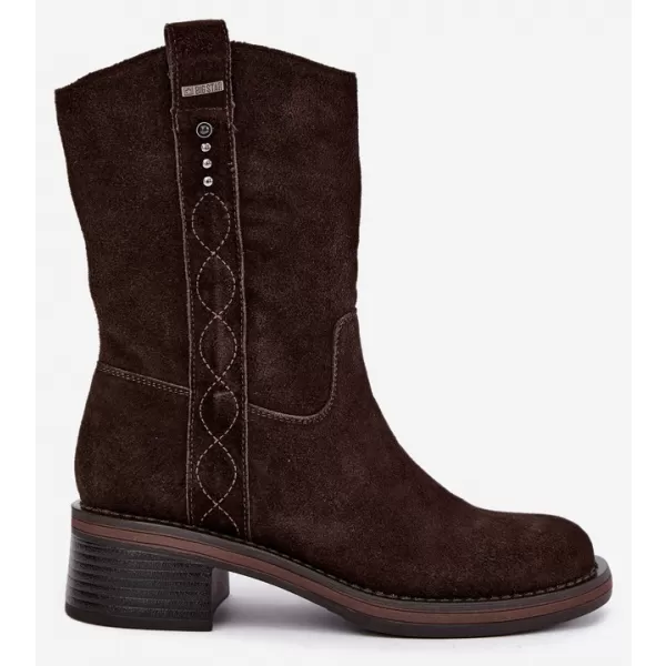  Дамски обувки BIG STAR SHOES UU274607 ШОКОЛАД 