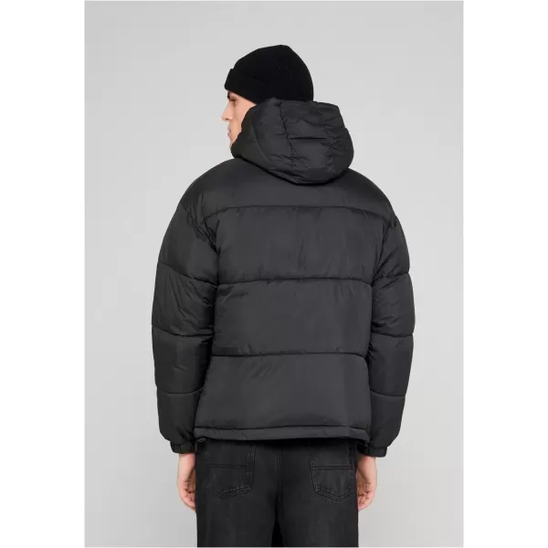  Мъжко ватирано яке URBAN CLASSICS TB8703-00007 ЧЕРЕН 
