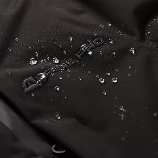  Детско ски яке ALPINE PRO DEARO 3 ЧЕРЕН 