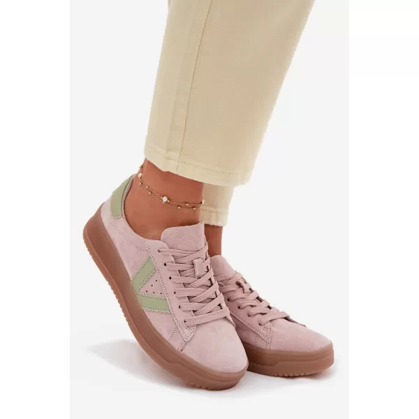  Дамски кецове VINCEZA 79597 РОЗОВО 