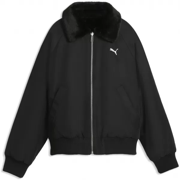  Дамско яке PUMA REVERSIBLE BLOUSON HIGH LOFT LINING JACK 69456601 ПУМА ЧЕРНА 
