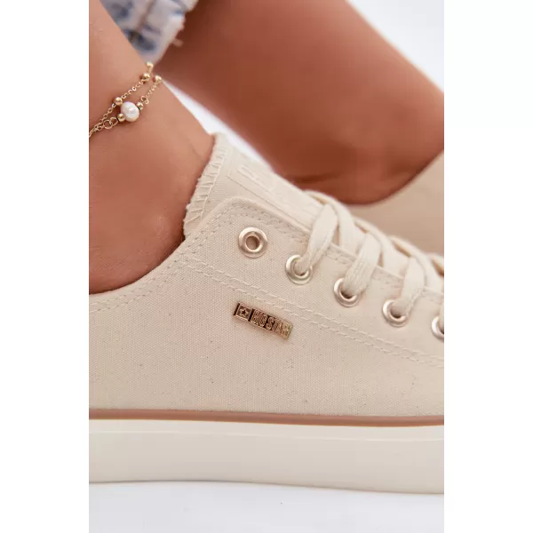 Дамски кецове BIG STAR SHOES TT274773 БЕЖОВО 