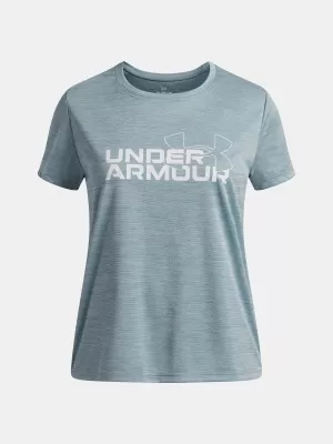 Тениска за момиче UNDER ARMOUR TECH TWIST WDMK LOGO SS 6007134-466 СИНЬО