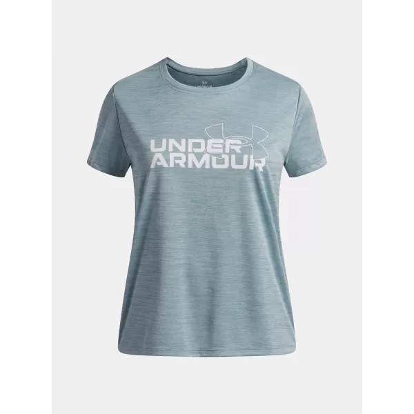  Тениска за момиче UNDER ARMOUR TECH TWIST WDMK LOGO SS 6007134-466 СИНЬО 