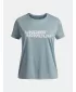 Тениска за момиче UNDER ARMOUR TECH TWIST WDMK LOGO SS 6007134-466 СИНЬО