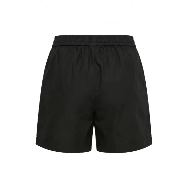  Дамски шорти URBAN CLASSICS TB8281-00007 ЧЕРЕН 