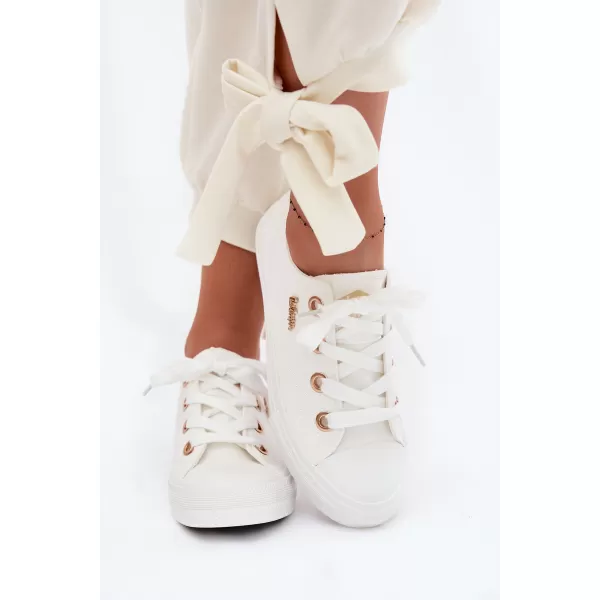  Дамски кецове LEE COOPER LCW-26-02-4068 БЯЛО 