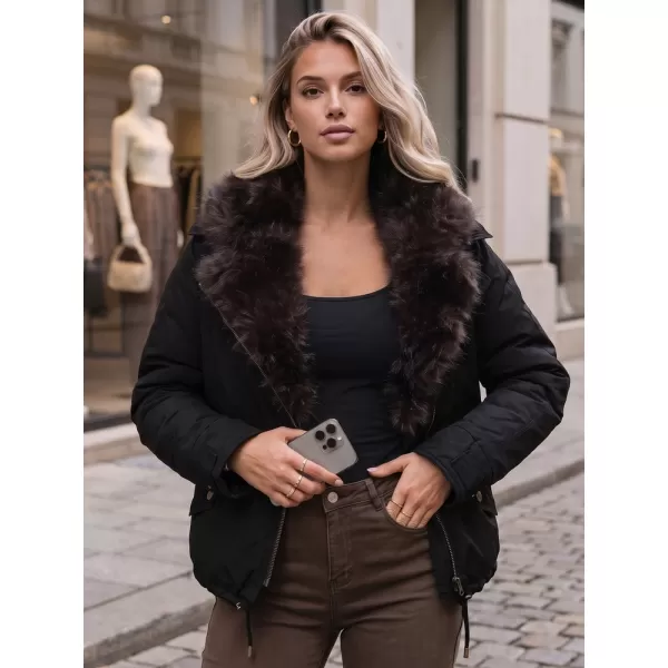  Дамско яке DSTREET TY6072 ЧЕРЕН 