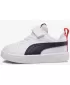 Детски кецове PUMA RICKIE AC+ INF 384314-09 ПУМА БЯЛО/ШУШЛЯК