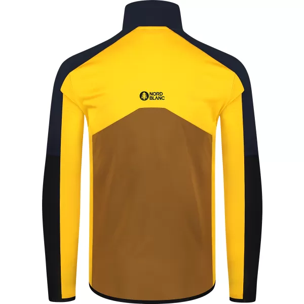  Мъжки суичър powerfleece NORDBLANC CUSP NBSFM8334 КЕХЛИБАР 