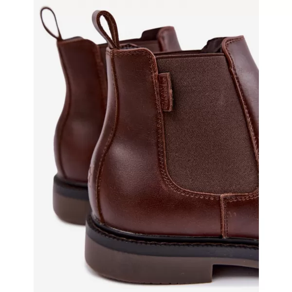  Мъжки обувки BIG STAR SHOES UU174279 КАФЯВИ/БЕЖОВИ СЕНКИ 