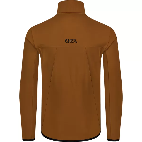  Мъжки суичър powerfleece NORDBLANC MORASS NBSFM8335 КАФЯВО 