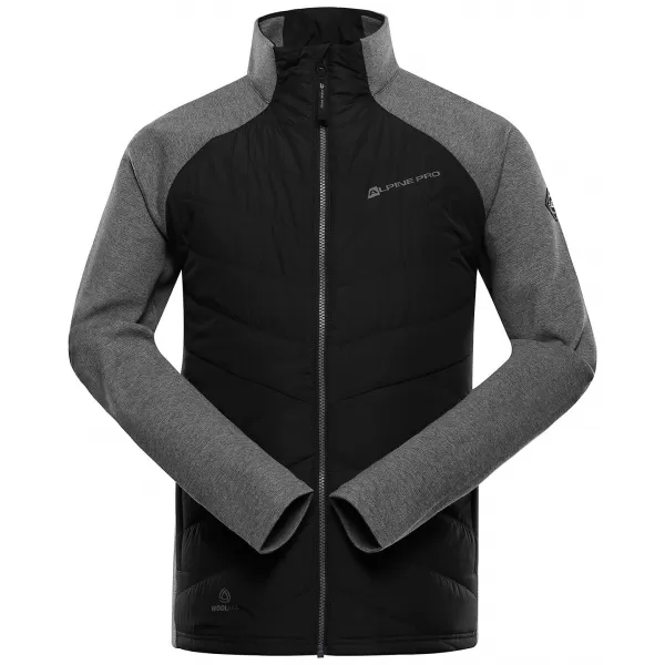  Мъжки суичър ALPINE PRO JORW 2 ЧЕРЕН 
