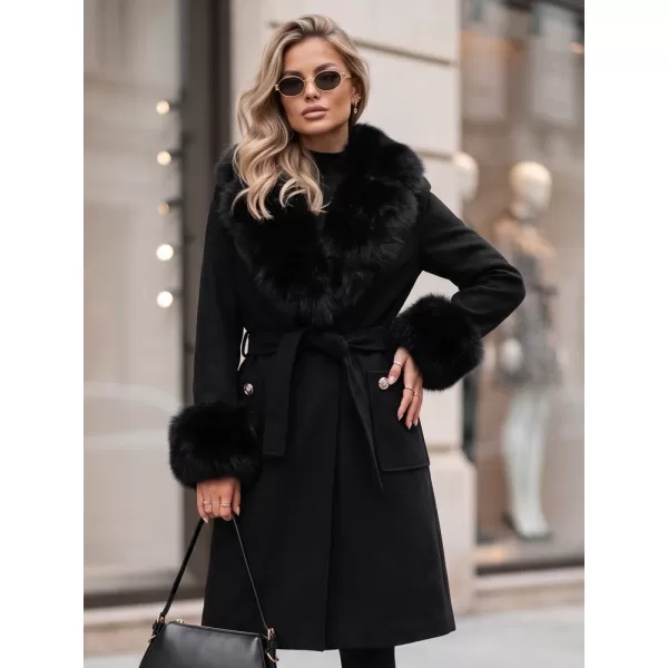  Дамско палто DSTREET TY6074 ЧЕРЕН 