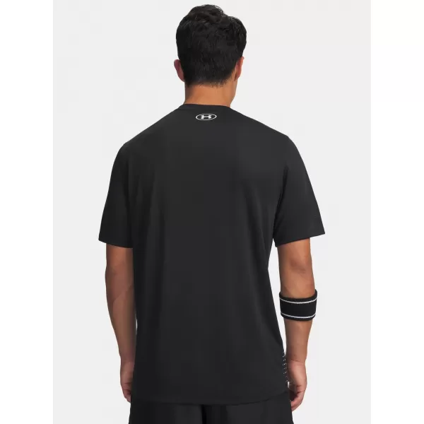  Мъжка тениска UNDER ARMOUR TECH PLAY SHORT SLEEVE 6009833-001 ЧЕРЕН 