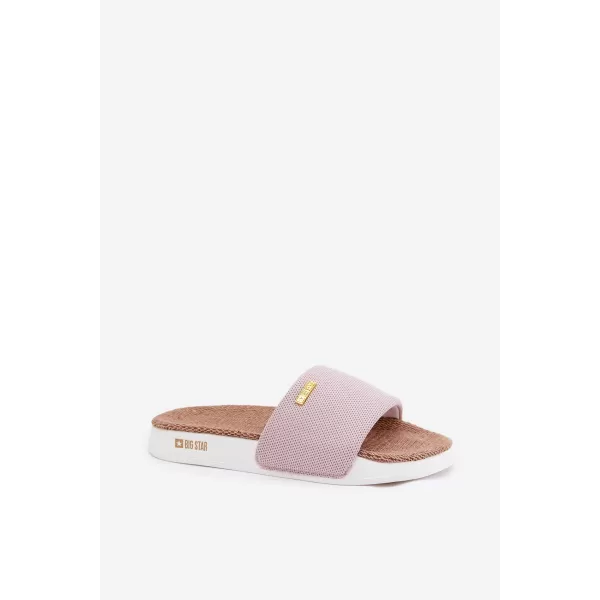  Дамски чехли BIG STAR SHOES RR274A105 РОЗОВО 
