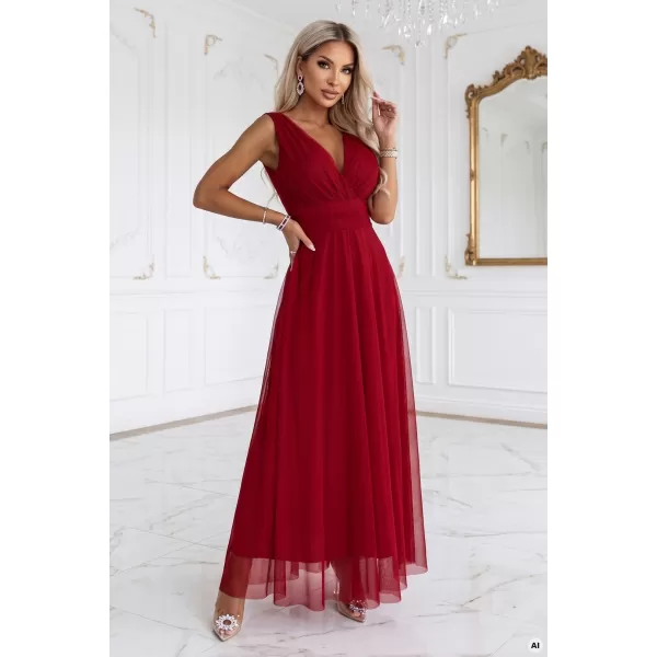  Рокля NUMOCO 687-2 СВЕТЛО БОРДО 