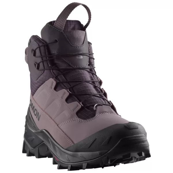  Дамски обувки SALOMON CROSSTRAK POWDER WATERPROOF L47569900 ДЕВЕТ ЖЕЛЯЗО/АКУЛА/ФАНТОМ 