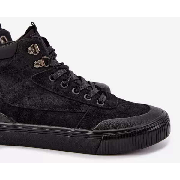  Мъжки кецове BIG STAR SHOES UU174305 ЧЕРЕН 