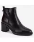 Дамски боти до глезена VINCEZA 58650 ЧЕРЕН