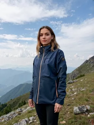 Дамско яке за открито ALPINE PRO TEMUNA ЛУНЕН ОКЕАН
