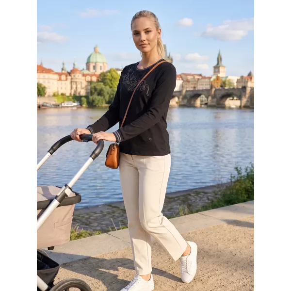  Дамска тениска KIXMI ADINA ЧЕРЕН 
