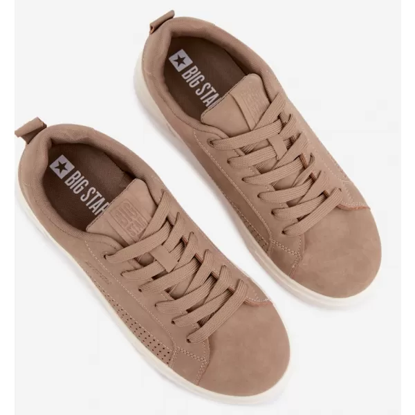  Мъжки кецове BIG STAR SHOES UU174322 БЕЖОВО 