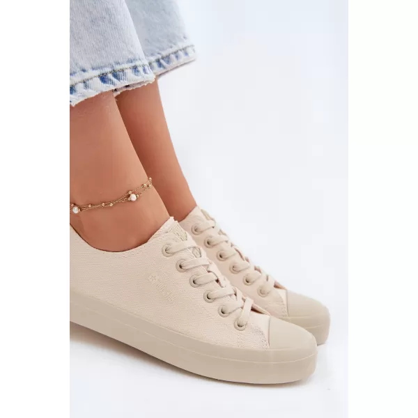  Дамски кецове BIG STAR SHOES TT274121 БЕЖОВО 