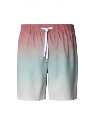 Мъжки бански шорти URBAN CLASSICS TB8452-22413 ЗЕЛЕН ГРАДИЕНТ