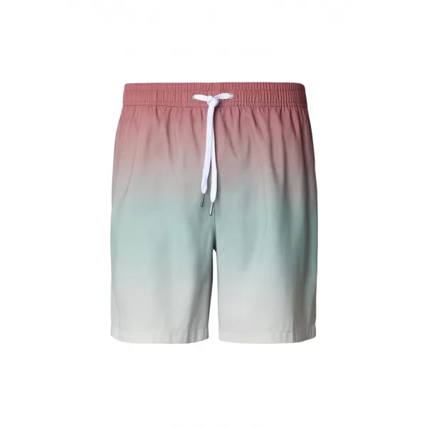  Мъжки бански шорти URBAN CLASSICS TB8452-22413 ЗЕЛЕН ГРАДИЕНТ 